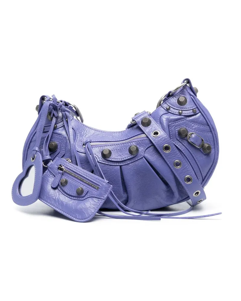 Balenciaga Le Cagole Schultertasche - Violett Violett