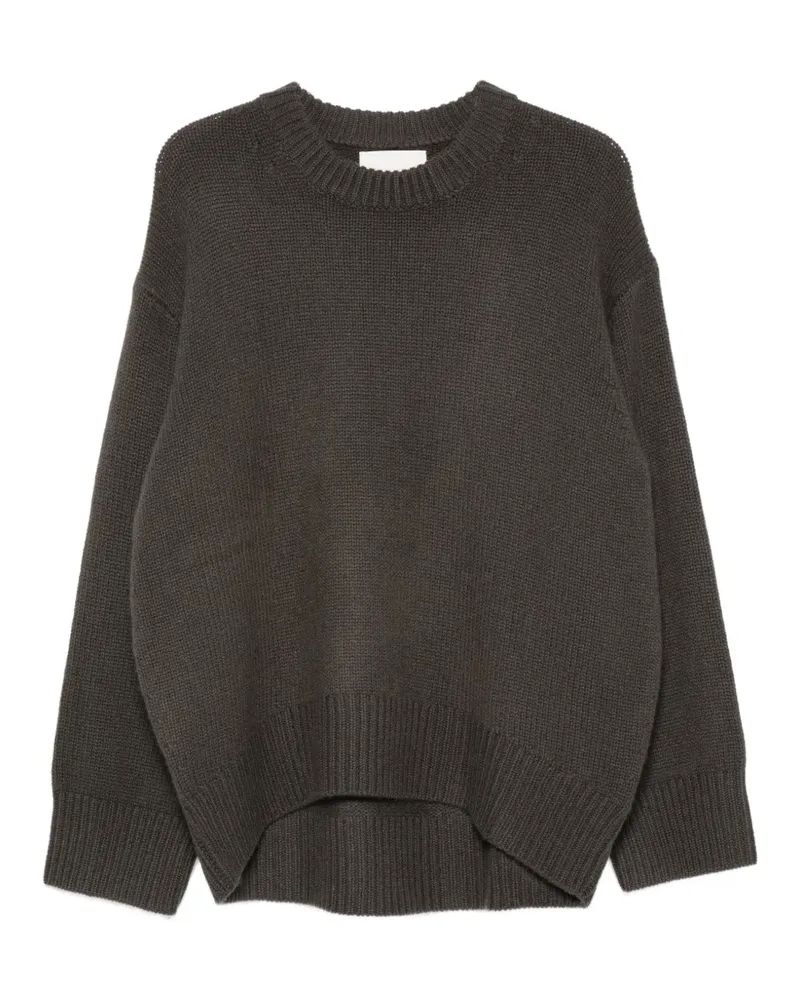 Lisa Yang Noor Pullover mit Rundhalsausschnitt - Braun Braun