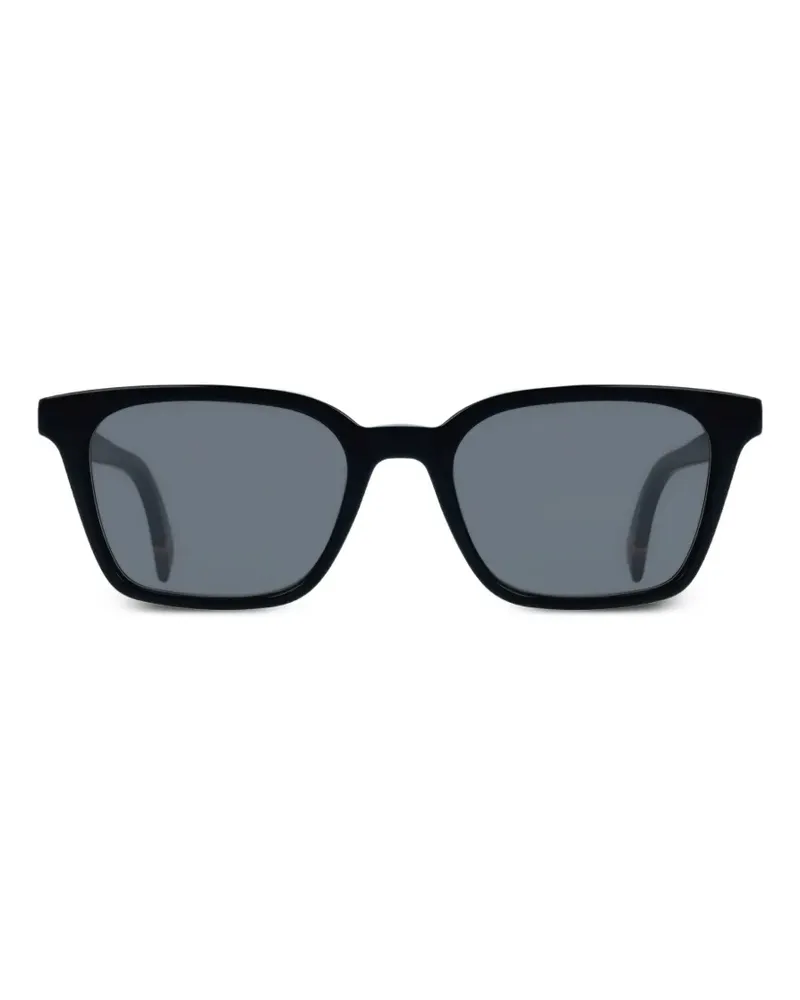 Paul Smith Mellor Sonnenbrille mit quadratischem Gestell - Schwarz Schwarz