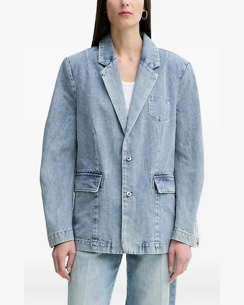 G-STAR RAW Einreihiges Jeanssakko - Blau Blau