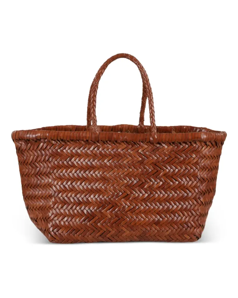 Dragon Diffusion Gewebte Handtasche - Braun Braun