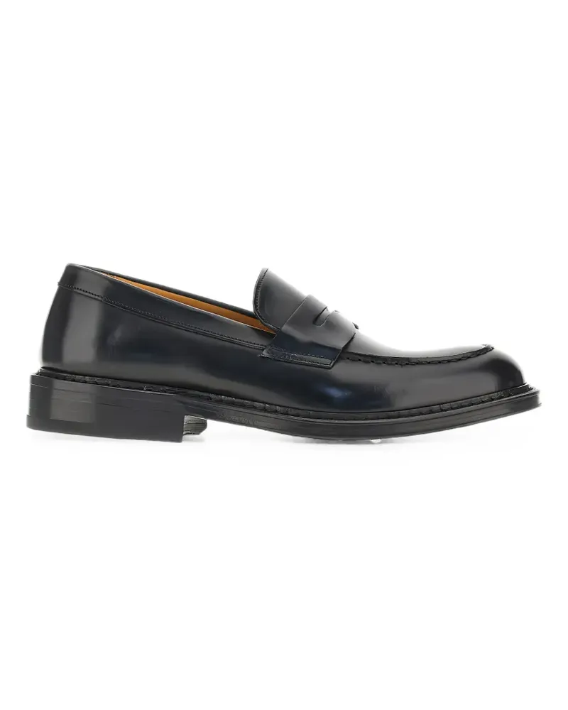 CALCE leather loafers - Schwarz Schwarz