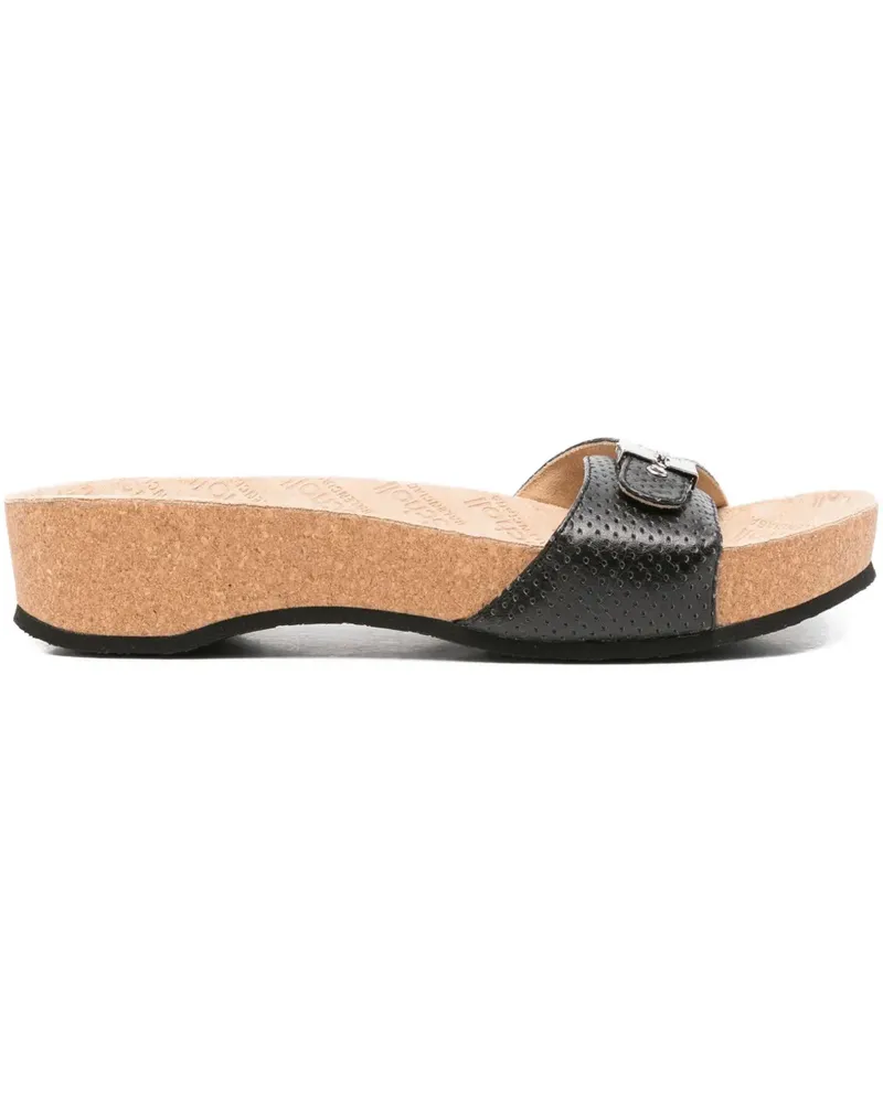 Balenciaga School Plateau-Sandalen 40mm - Schwarz Schwarz