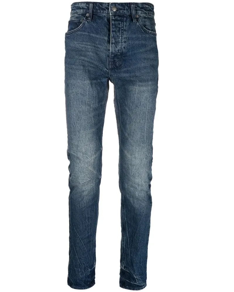 ksubi Skinny-Jeans mit Stone-Wash-Effekt - Blau Blau