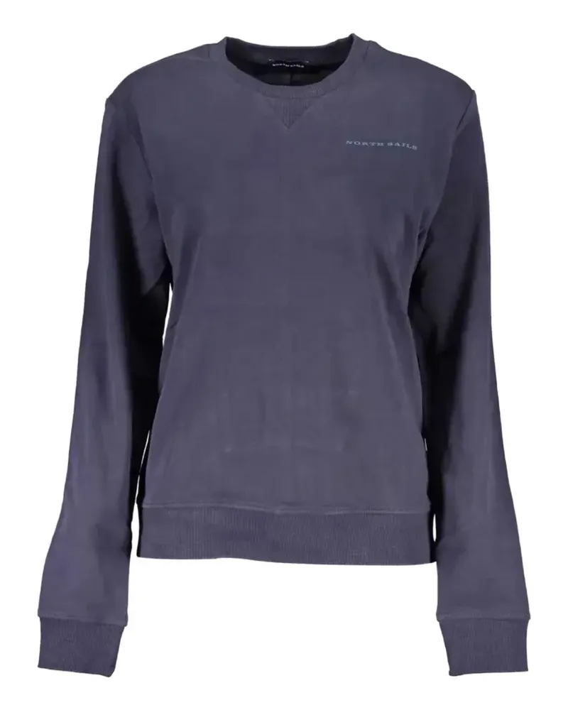 North Sails Sweatshirt mit Logo - Blau Blau