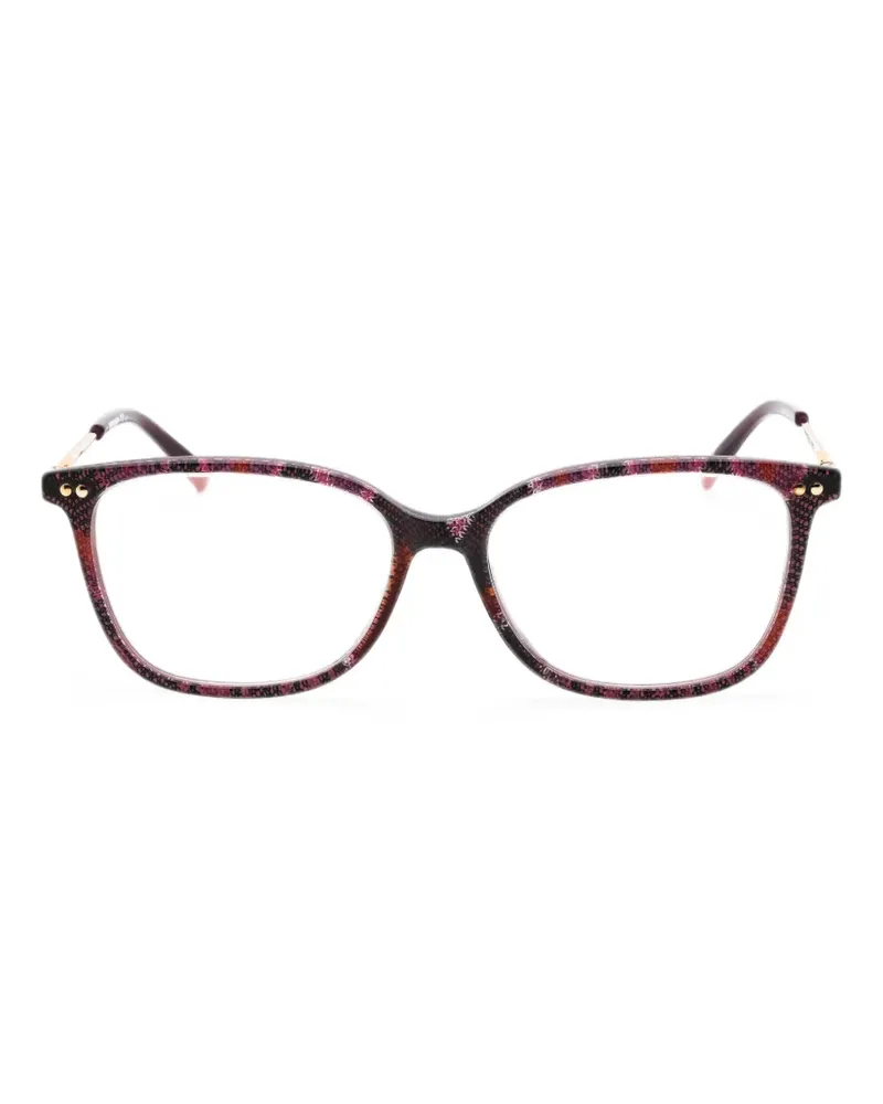 Missoni Brille mit eckigem Gestell - Violett Violett