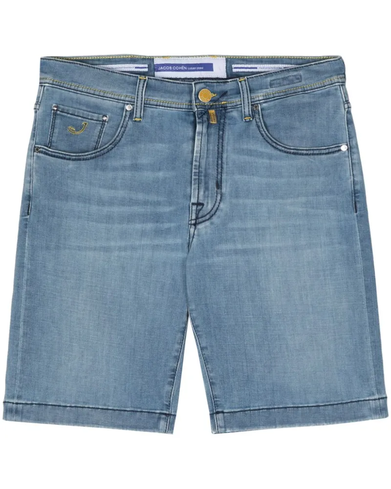 Jacob Cohën Nicolas Jeans-Shorts Blau