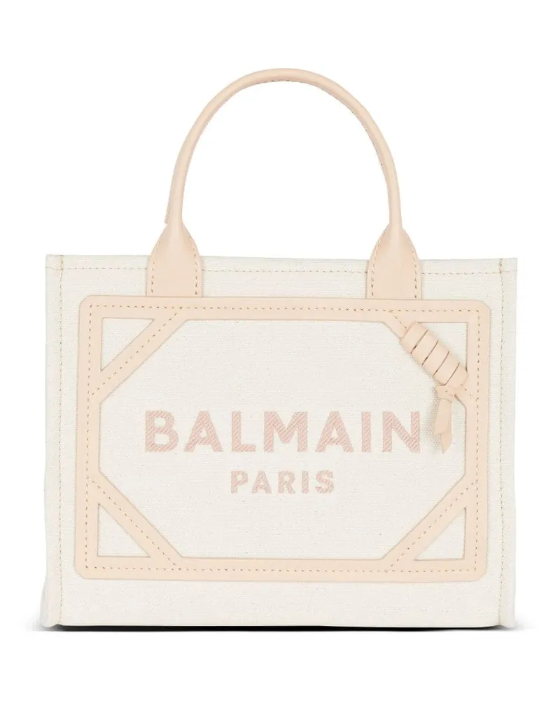 Balmain Kleiner B-Army Shopper Nude