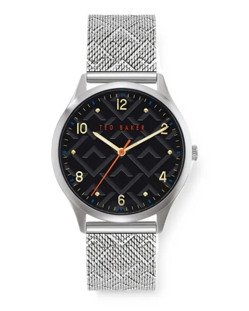 Ted Baker Runde Armbanduhr 42 mm - Schwarz Schwarz