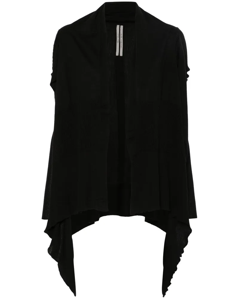 Rick Owens Gewickelter Cardigan - Schwarz Schwarz