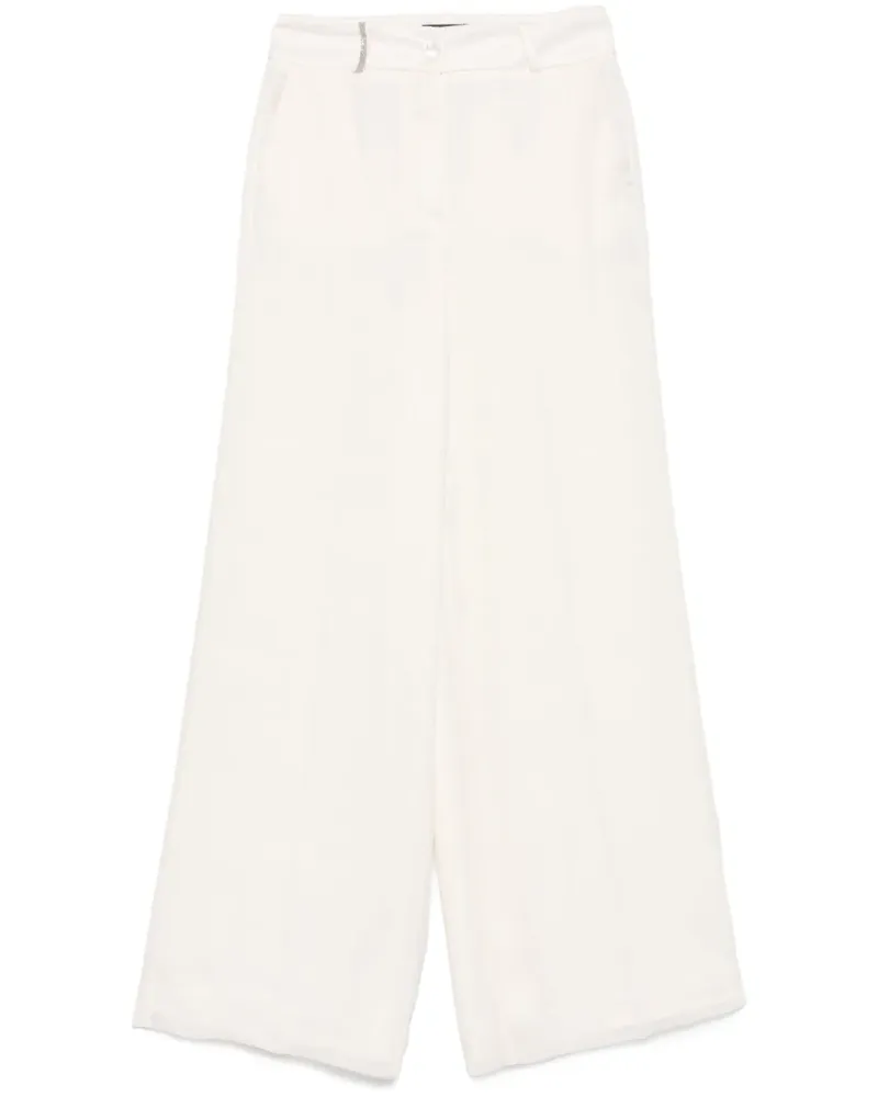 Peserico Hose aus Organza - Weiß Weiß