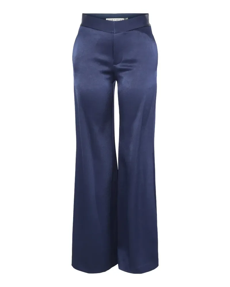 Alice + Olivia Shane wide-leg trousers - Blau Blau