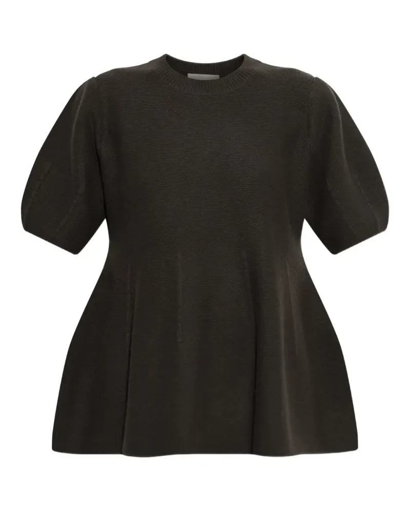 Lisa Yang Mella peplum sweater - Grün Grün