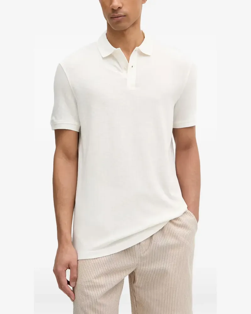 Guess Poloshirt mit kurzen Ärmeln - Weiß Weiß