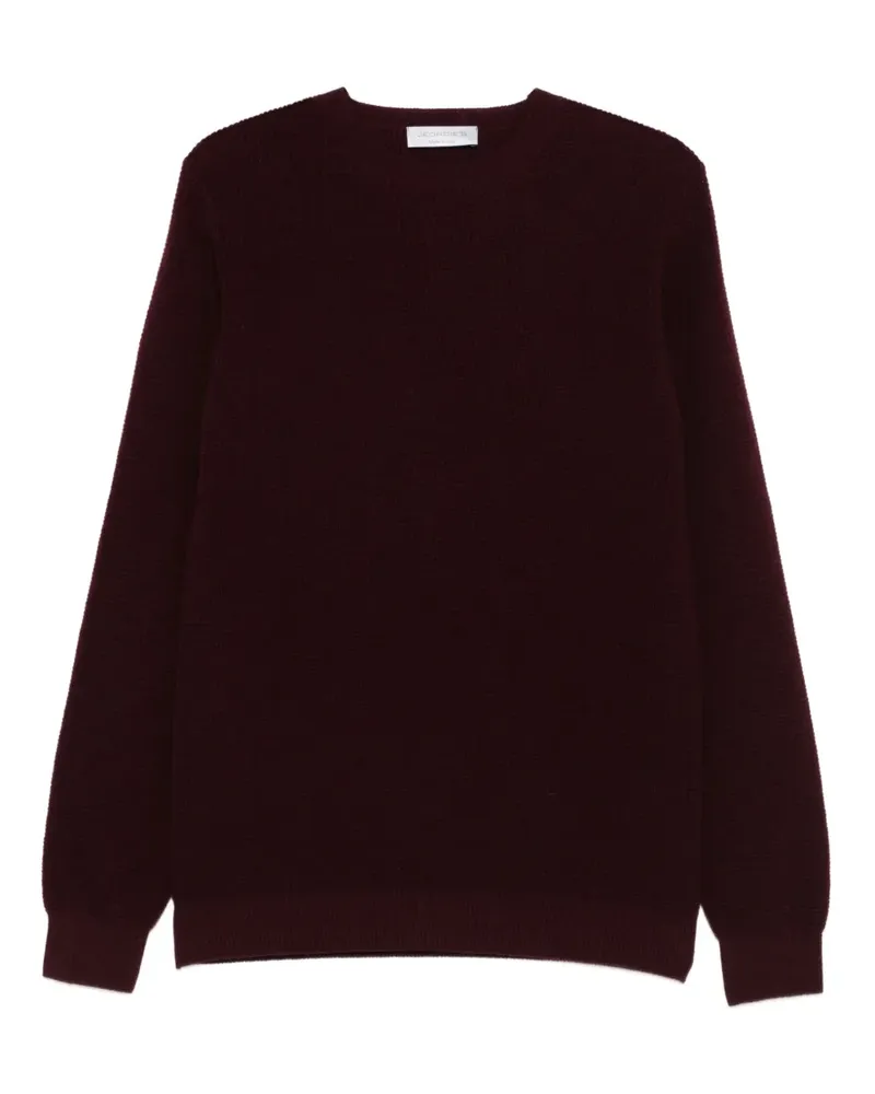 Jeordie's Texturierter Pullover - Rot Rot