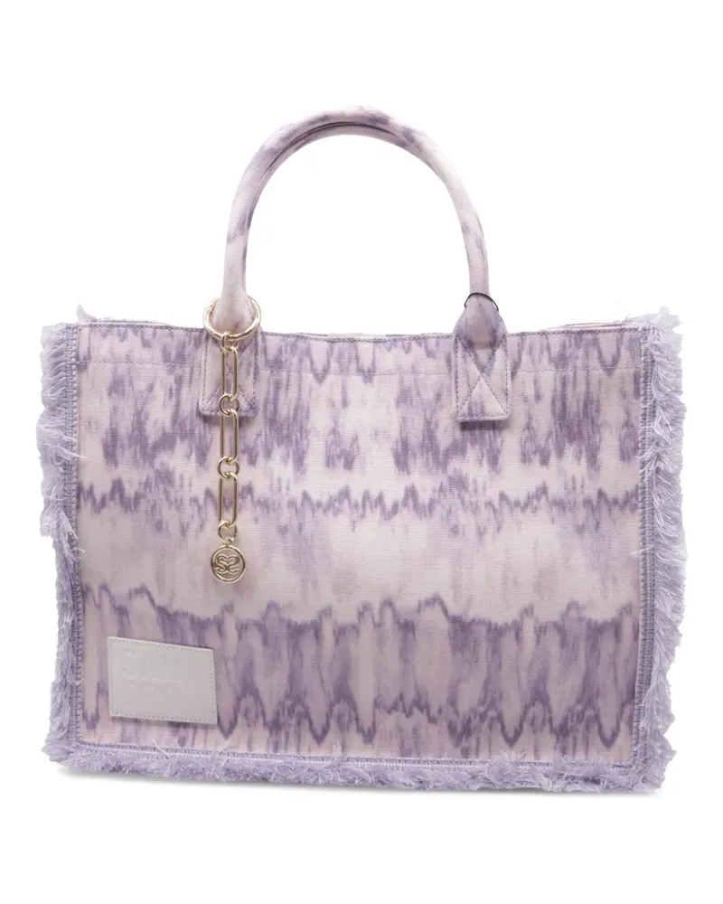 Sandro 2022 Kasbah tie-dye tote bag - Violett Violett