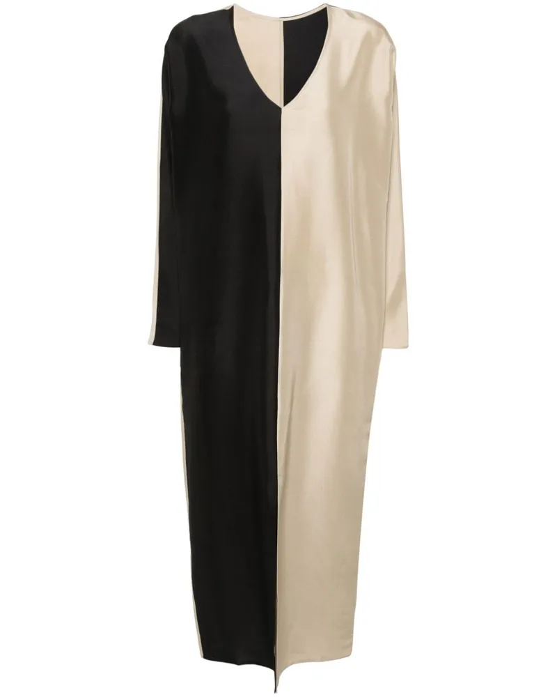 By Malene Birger Kleid in Colour-Block-Optik - Nude Nude