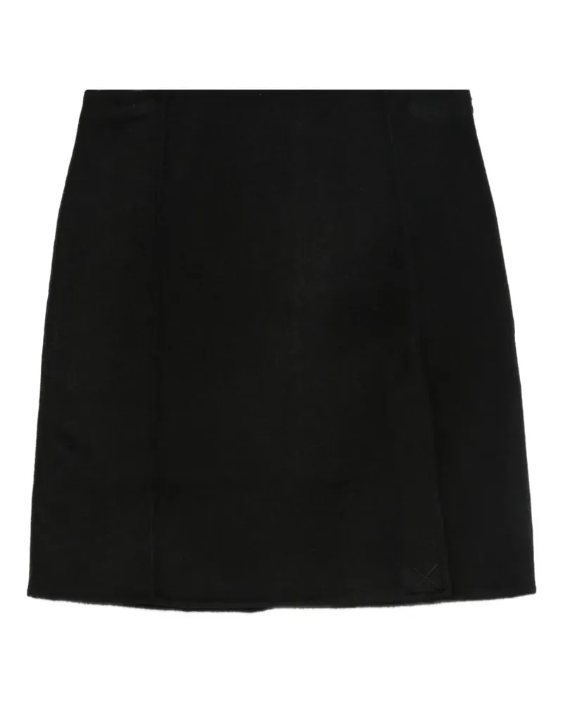 P.A.R.O.S.H. P.A.R.O H. zip-fastening skirt - Schwarz Schwarz