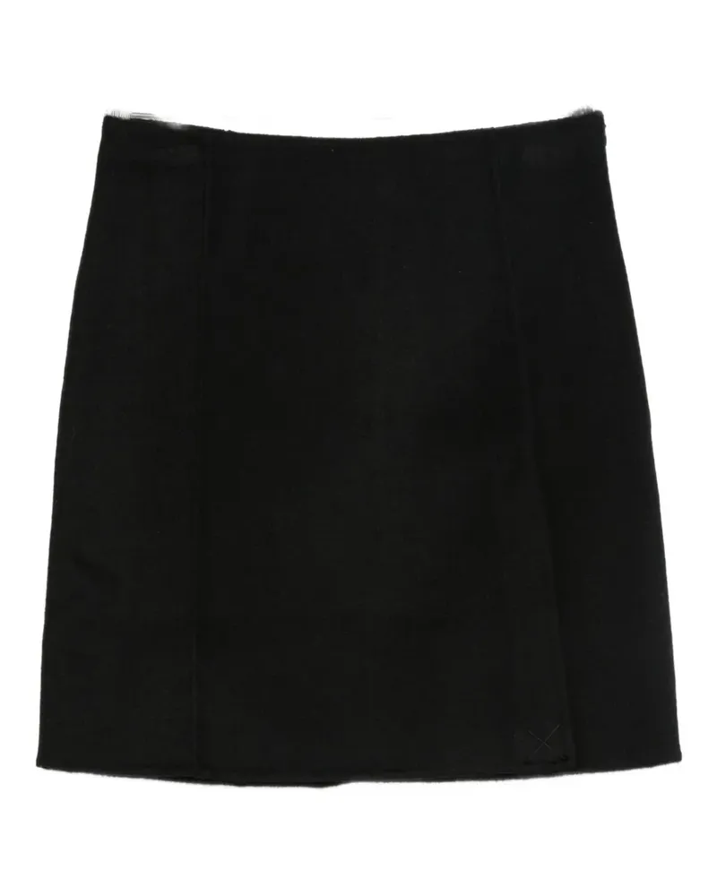 P.A.R.O.S.H. P.A.R.O H. zip-fastening skirt - Schwarz Schwarz