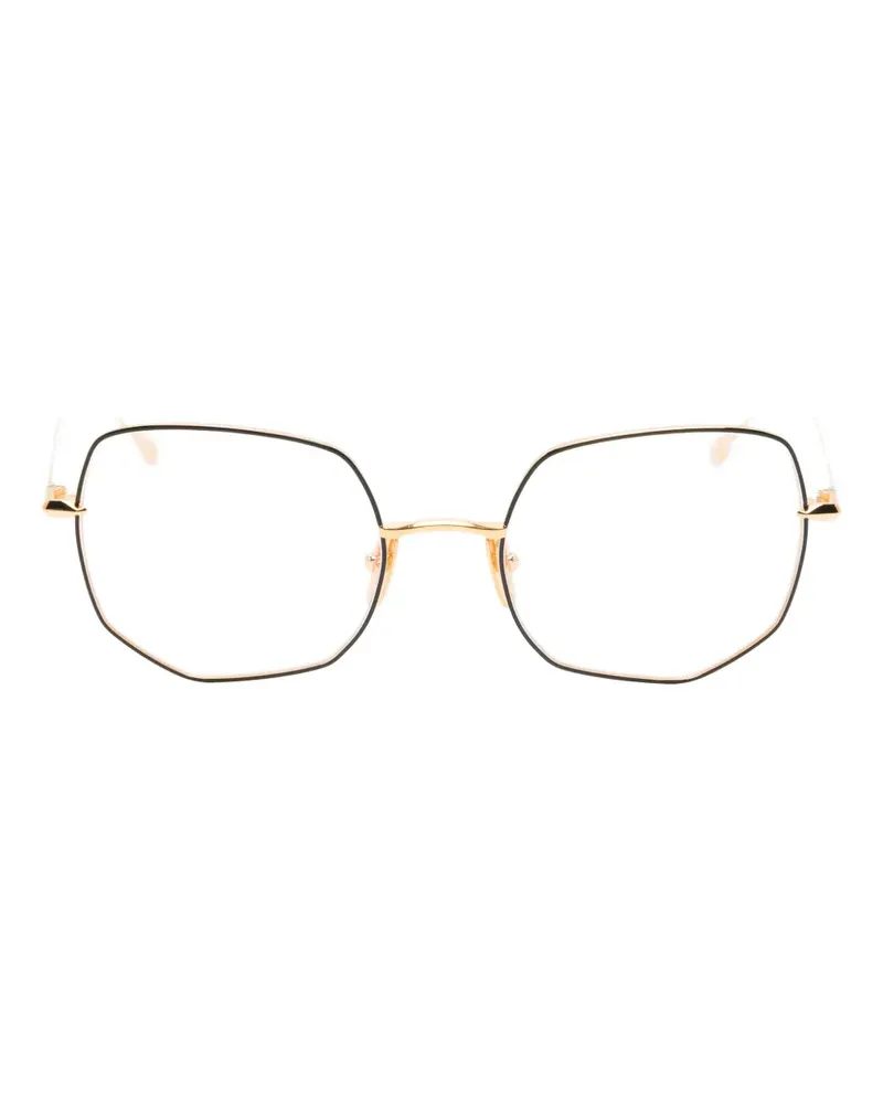 DITA Marea Brille mit geometrischem Gestell - Gold Gold