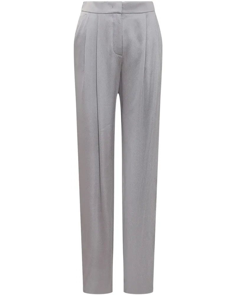 Emporio Armani Hose mit geradem Bein - Grau Grau
