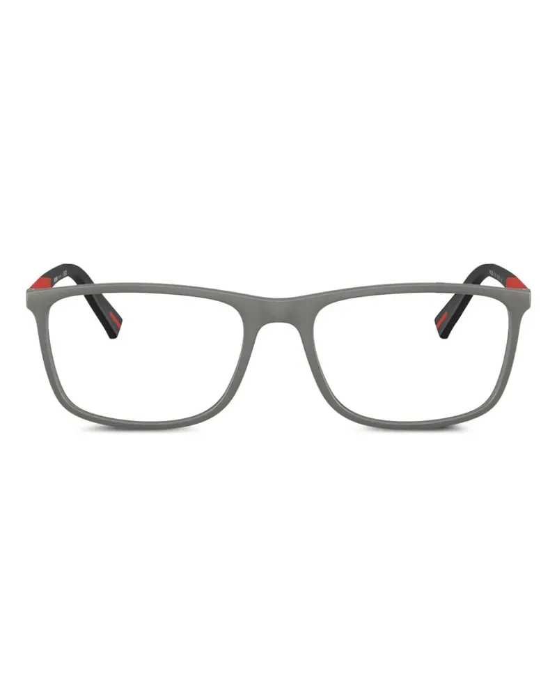 Prada rectangle-frame glasses - Grau Grau