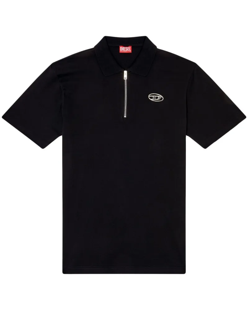 Diesel T-VOR-OD Poloshirt - Schwarz Schwarz