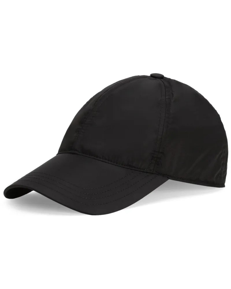 Dolce & Gabbana Baseballkappe mit Logo-Schild - Schwarz Schwarz