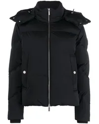 Woolrich Gefütterte Kapuzenjacke Schwarz