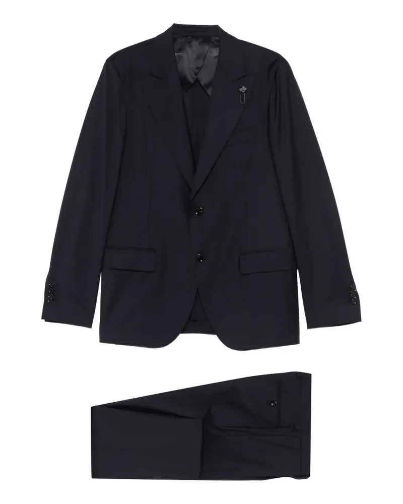 LARDINI Einreihiger Anzug - Blau Blau