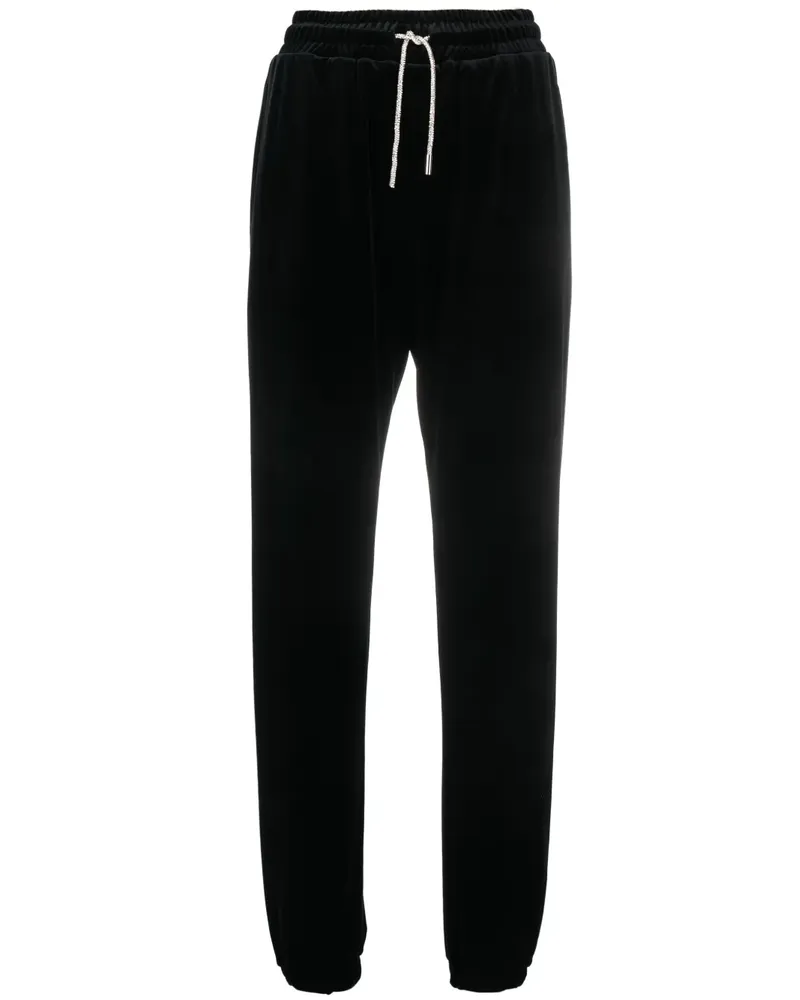 Alexandre Vauthier Jogginghose mit Kordelzug - Schwarz Schwarz