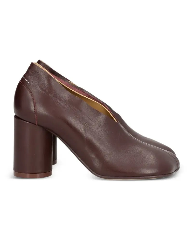 Maison Margiela Pumps mit Blockabsatz - Braun Braun