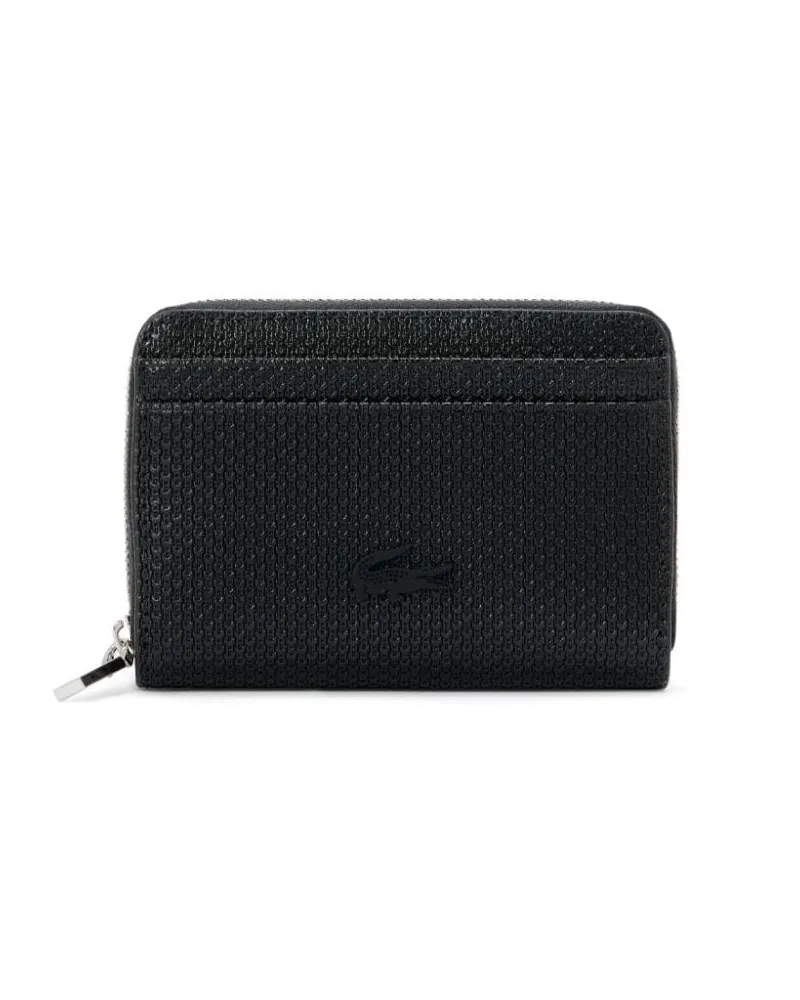 Lacoste Chantaco Portemonnaie - Schwarz Schwarz