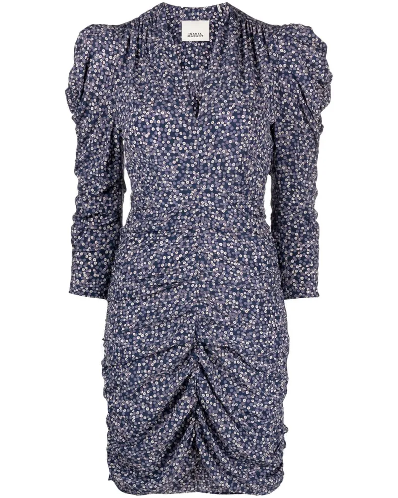 Isabel Marant Celina Minikleid - Blau Blau