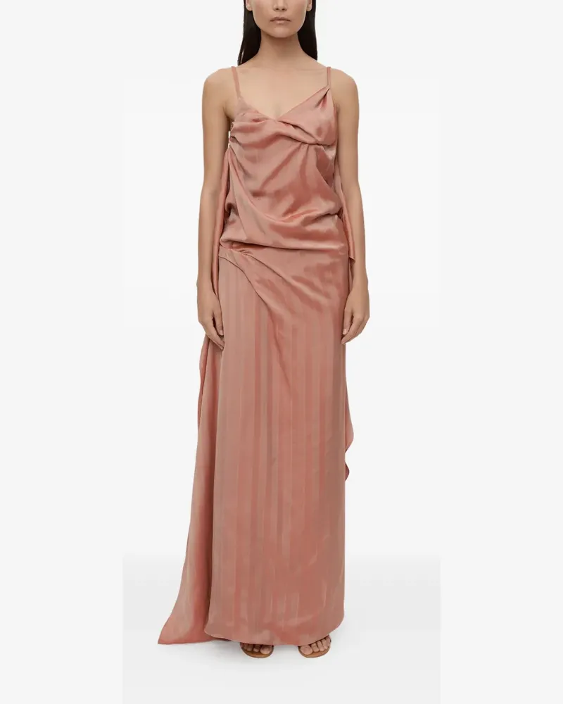 Christopher Esber Kacere Maxikleid - Rosa Rosa