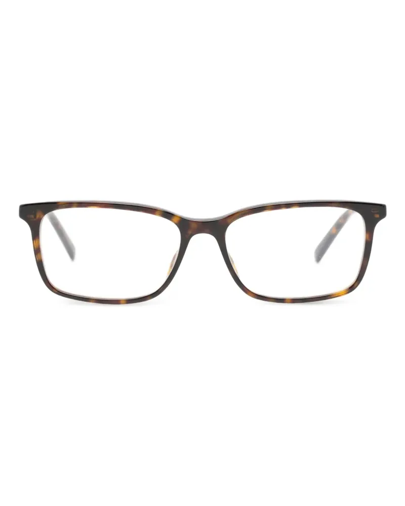 Gucci Brille mit eckigem Gestell - Braun Braun