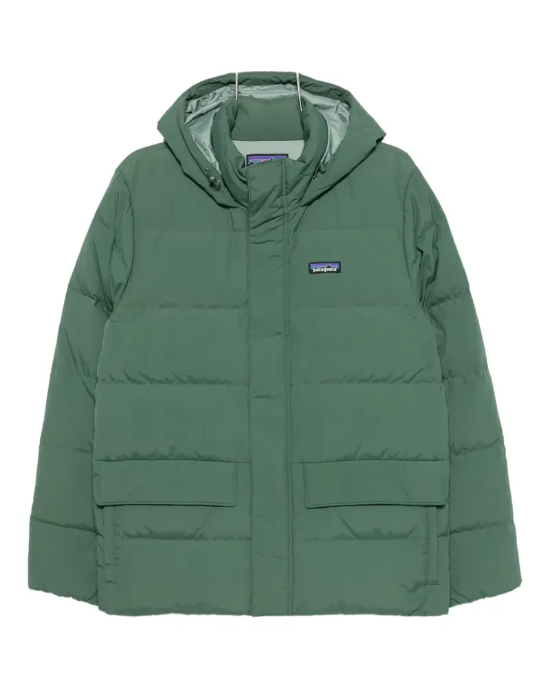 Patagonia hooded padded jacket - Grün Grün