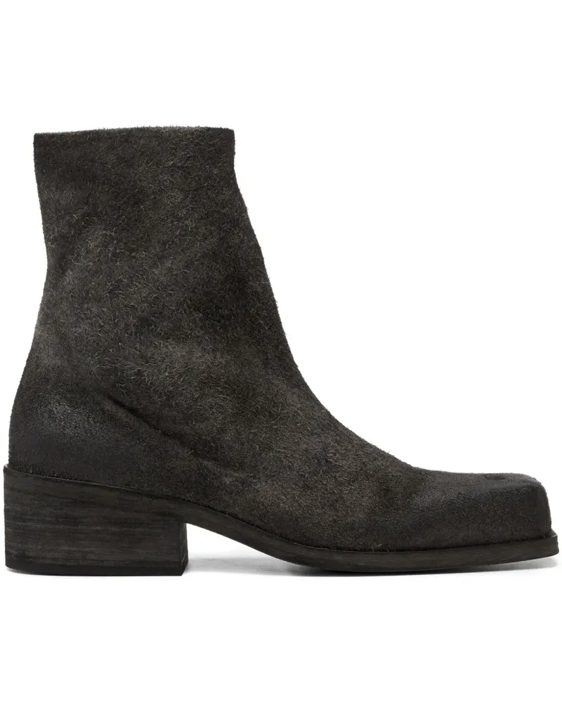 Marsèll Casello Stiefeletten mit eckiger Kappe - Schwarz Schwarz