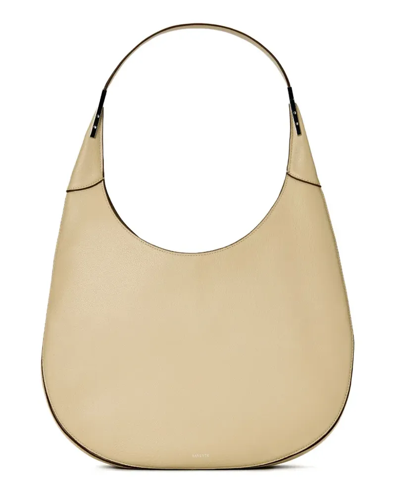 SAVETTE Florence Hobo Schultertasche - Nude Nude