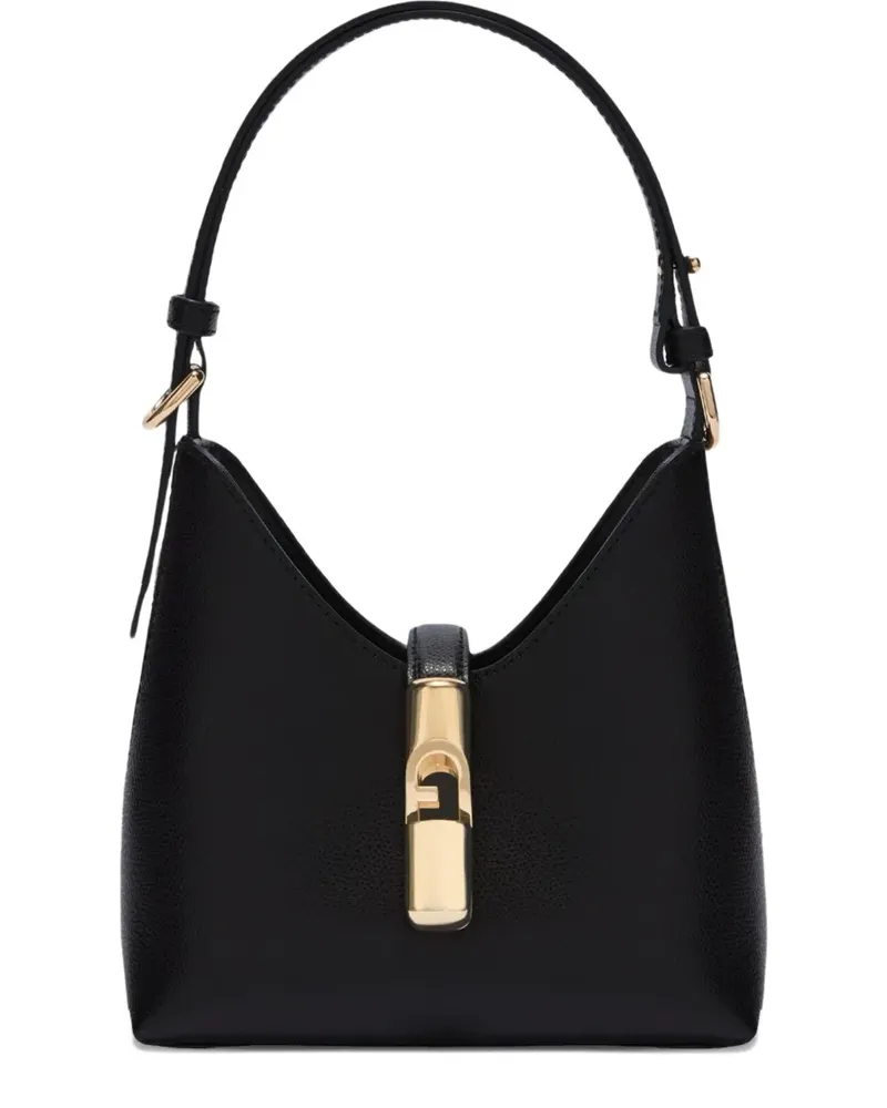 Furla mini Iride shoulder bag - Schwarz Schwarz