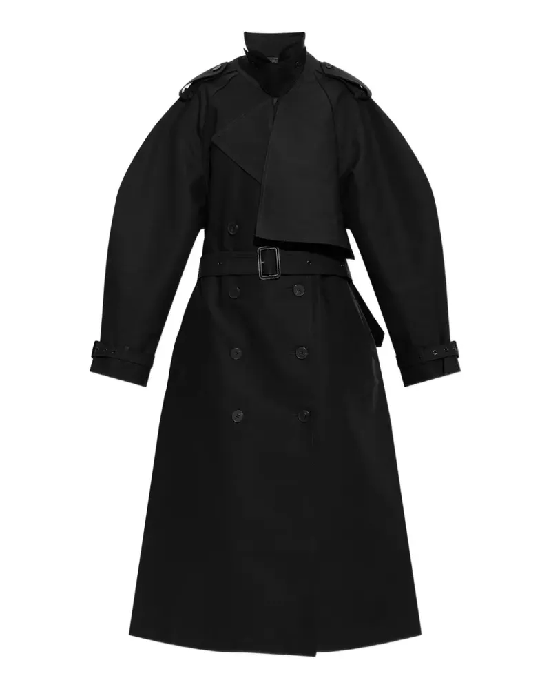 Anine Bing Pascale double-breasted trench coat - Schwarz Schwarz