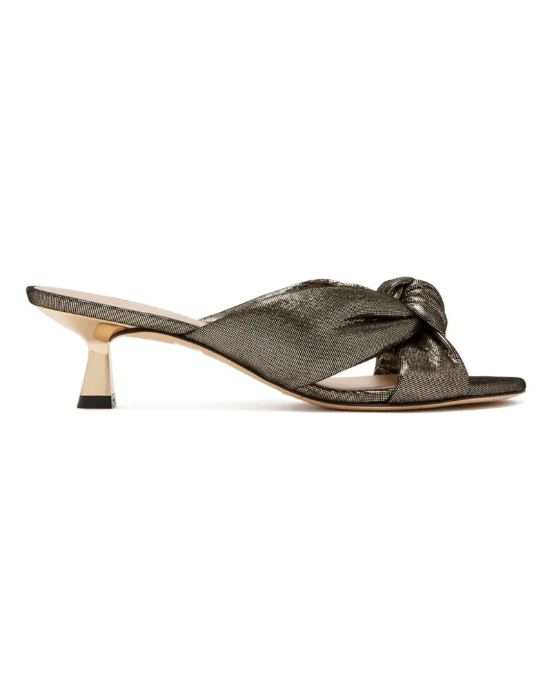 Stuart Weitzman knot-upper heeled sandals - Gold Gold