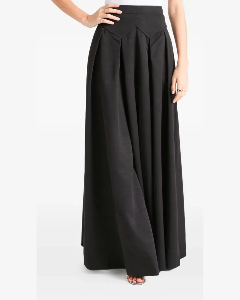 Temperley London Elodie maxi skirt - Schwarz Schwarz