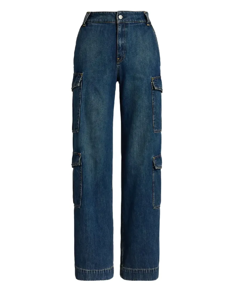 Ralph Lauren cargo-pocket jeans - Blau Blau