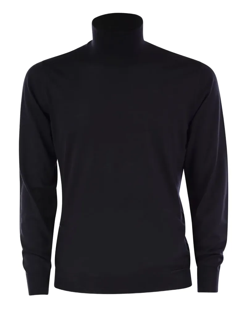 Fedeli Pullover mit Rollkragen - Blau Blau