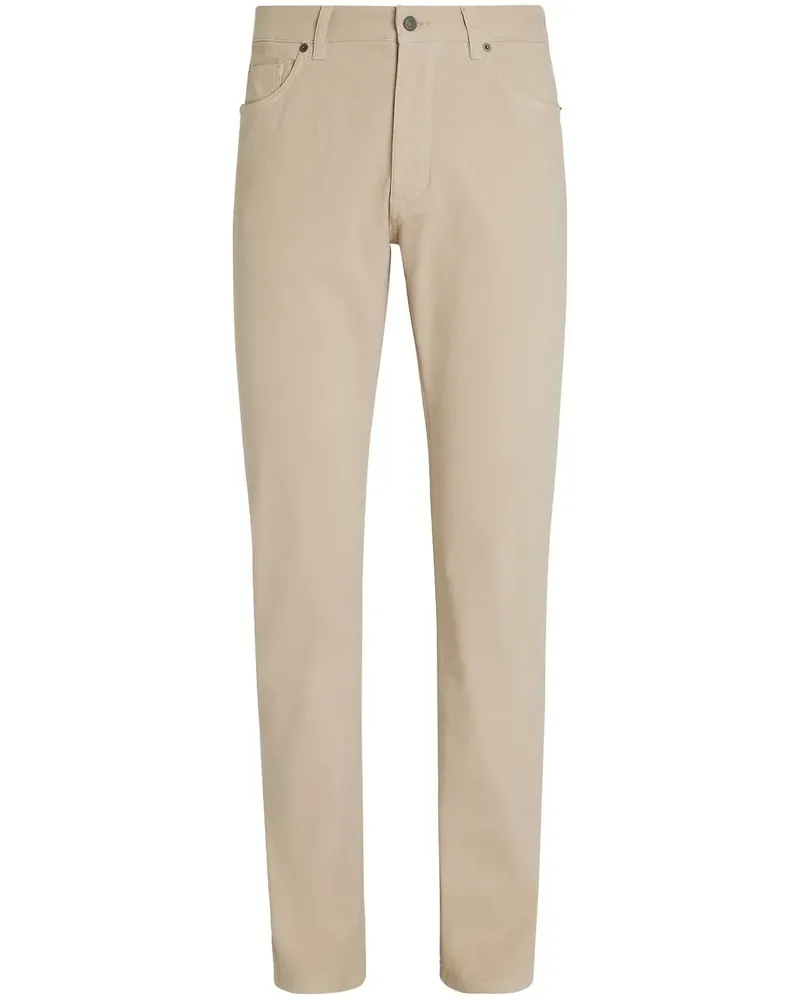 Ermenegildo Zegna Roccia Slim-Fit-Jeans - Nude Nude