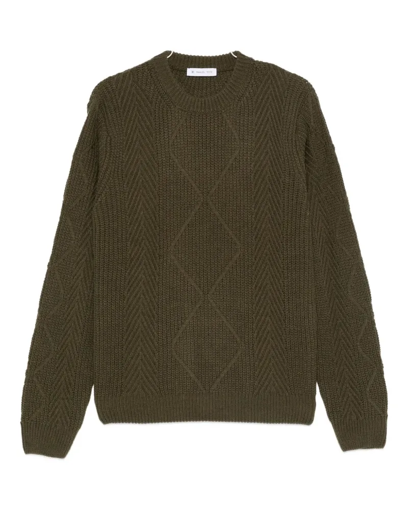 Manuel Ritz ribbed sweater - Grün Grün