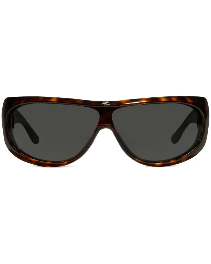 Courrèges Hybrid 01 Sonnenbrille - Braun Braun