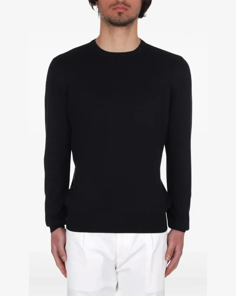 Gran Sasso Langärmeliger Pullover - Blau Blau