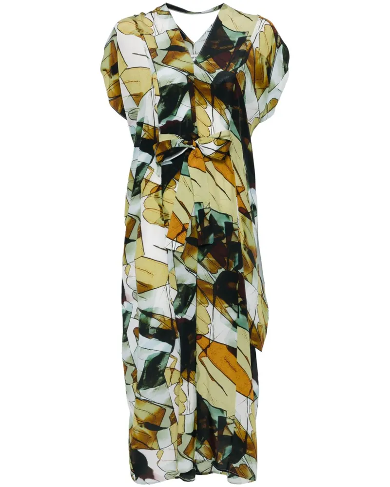 Henrik Vibskov Cut Kaftan - Grün Grün